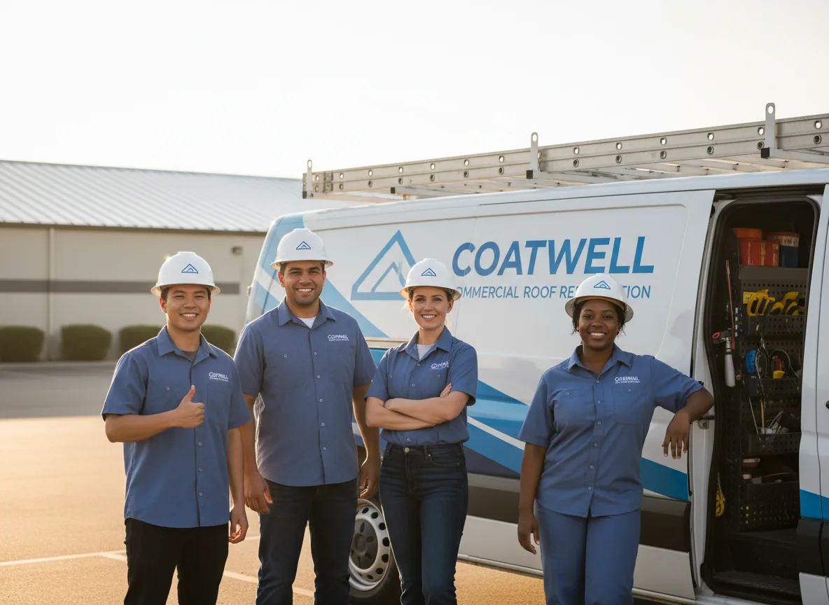 Commercial roof coating company in Hermitage, TN